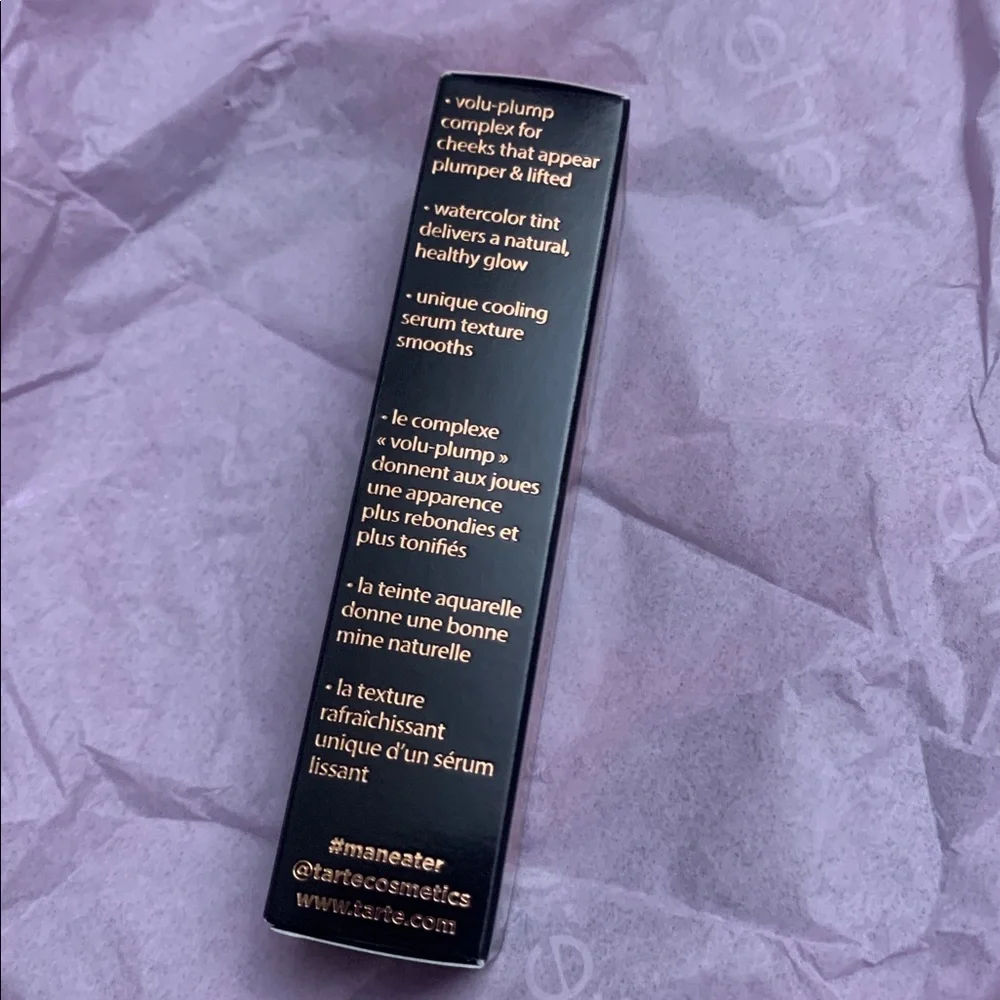 Tarte Maneater Blush & Glow in Coral peachy pink
